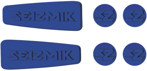 Seizmik - Seizmik Color Accents for Pursuit Side Mirrors - Blue - 1877