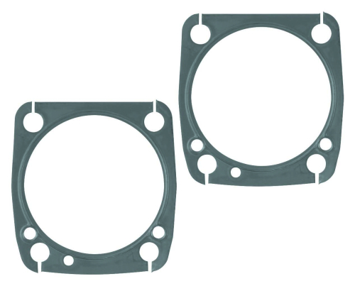 Twin Power - Twin Power Cylinder Base Gasket - 3.50in. Bore - .020in. Rubber Covered Steel - Pair - TP9551