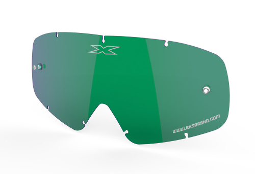 EKS Brand - EKS Brand Replacement Lens for X-Grom Goggles - Green Mirror - 067-42260