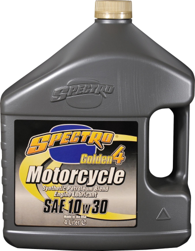 Spectro - Spectro Golden Motorcycle Semi-Syn 4T - 10W30 -4lt. - U.SG413