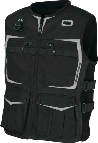 Moose Racing - Moose Racing Expedition Vest - 2830-0649 - Gray/Black - Small