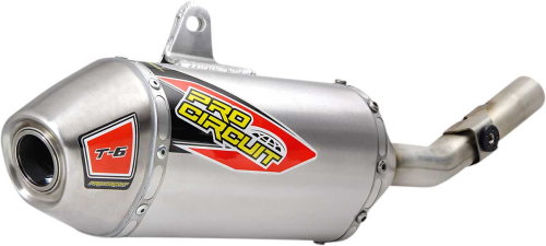Pro Circuit - Pro Circuit T-6 Stainless Slip-On with Removable Spark Arrestor - 0122023A
