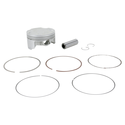 WSM - WSM Piston Kit - 0.50mm Oversize to 76.40mm Bore - 010-872-05K