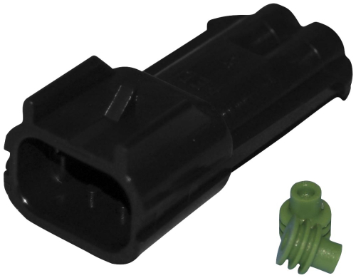 Namz - Namz 2 Wire Delphi Weather-Pack Connector - Male - NDP-38062