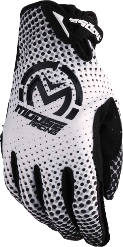 Moose Racing - Moose Racing SX1 Gloves - 3330-8045 - White/Black - X-Large