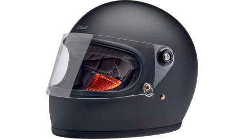 Biltwell Inc. - Biltwell Inc. Gringo S Solid Helmet - 1003-201-503 - Flat Black - Medium