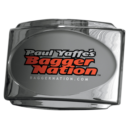 Paul Yaffe Originals - Paul Yaffe Originals CVO Universal Stealth III License Plate Frame - Chrome - PYO:USLP3-C