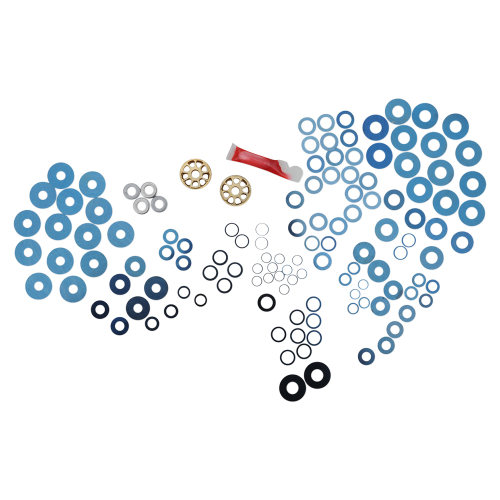 Race Tech - Race Tech Rebound Gold Valve Fork Kit - FRGV 2302