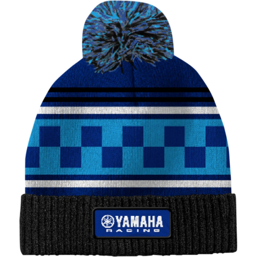 Yamaha Collection - Yamaha Collection Yamaha Racing Pom Beanie - NP21A-H3242 - Blue - OSFM