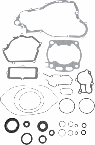 Moose Racing - Moose Racing Complete Gasket Kit with Oil Seals - 811668MSE