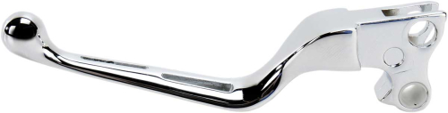 Drag Specialties - Drag Specialties Slotted Wide Blade Clutch Lever - Chrome - 0610-0143