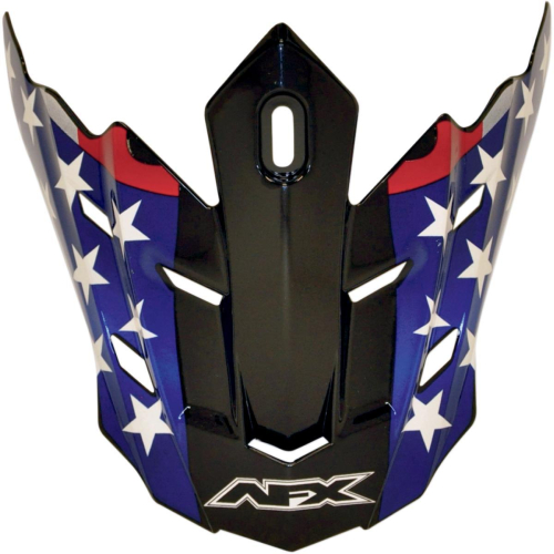 AFX - AFX Peak for FX-17/Y Freedom Helmets - Black Flag - 0132-0522