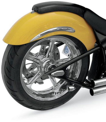 Baron Custom Accessories - Baron Custom Accessories Two-Bob D Rear Fender - BA-9220-00