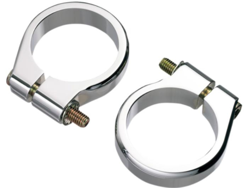 Joker Machine - Joker Machine Fork Tube Clamps for 41mm Fork Tubes - Chrome - 05-213-2C