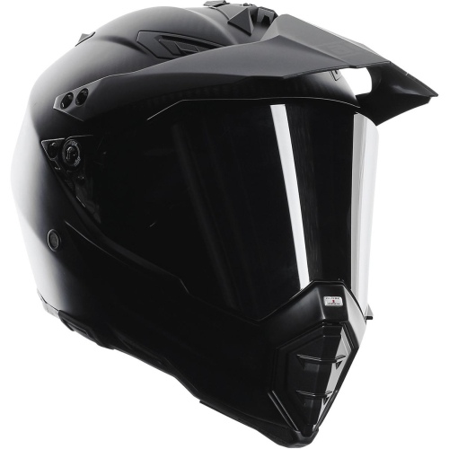 AGV - AGV AX-8 Dual Sport EVO Solid Helmet - 7621O4FO00612 - Matte Carbon - 3XL
