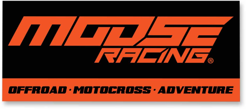 Moose Racing - Moose Racing Track Banner - 36in. H x 84in. L - 9905-0066