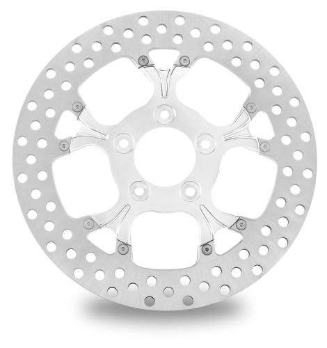 Performance Machine - Performance Machine Galaxy Two Piece Brake Rotor - 11.8in. - Chrome - 0133-1800GALLS-CH