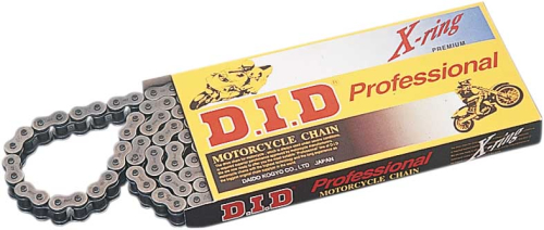 D.I.D - D.I.D 525ZVM-X Super Street Series X-Ring Chain - 120 Links - Natural - 525ZVMX X 120B