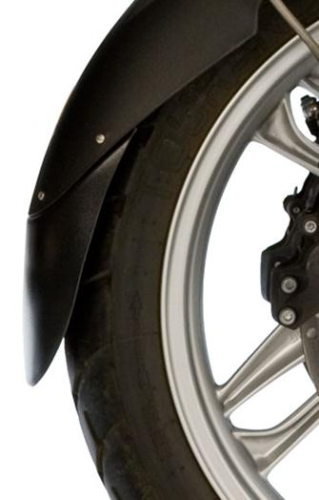 Maier Mfg - Maier Mfg Front Fender Extension - Black Carbon Fiber-Look - 05860-30