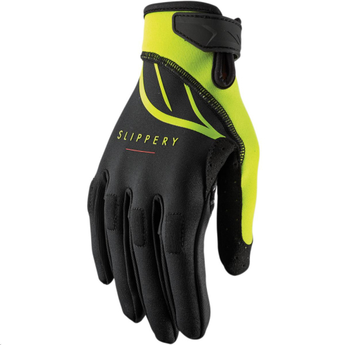 Slippery - Slippery Circuit Gloves  - 3260-0414 - Black/Lime - X-Small