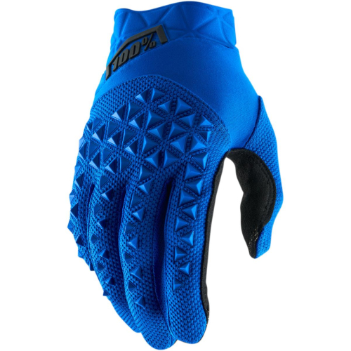 100% - 100% Airmatic Gloves - 10012-215-12 - Blue/Black - Large