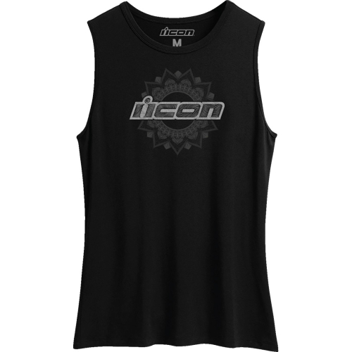 Icon - Icon Noble Womens Tank Top - 3031-4275 - Black - 2XL