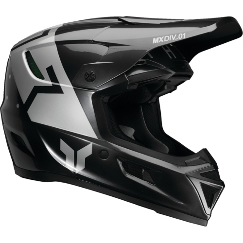 Thor - Thor Reflex Sport Composite Helmet - 0110-8797 - Rogue Charcoal/Silver - X-Large