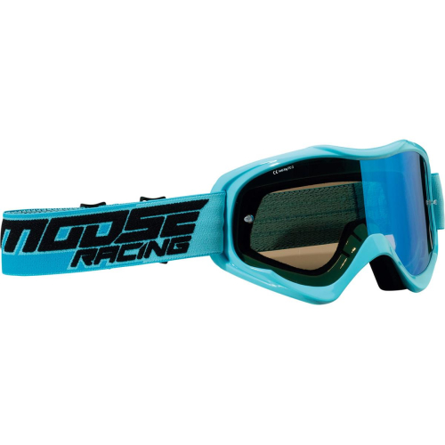 Moose Racing - Moose Racing Qualifier Shade Goggles - 2601-2113 - Blue/Smoke Lens