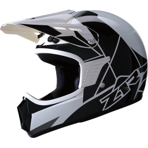 Z1R - Z1R Rise Child Helmet - 0101-10760 - White/Black - Lg-XL