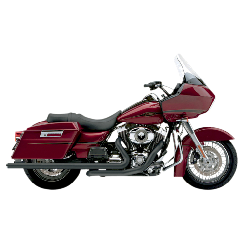 Cobra - Cobra Speedster Duals Exhaust System - Straight Cut - Black - 6973B