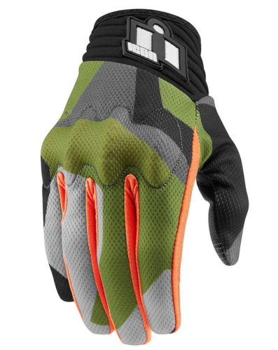 Icon - Icon Anthem Deployed Mesh Gloves - XF-2-3301-2875 - Green - 2XL