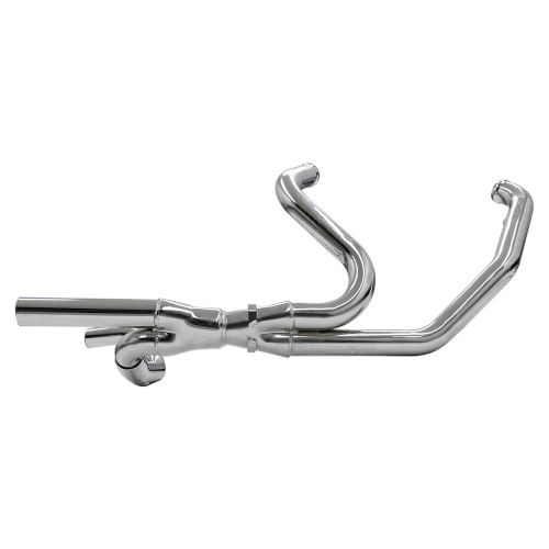 Bassani Manufacturing - Bassani Manufacturing 2x2 Dual Headpipes - Chrome - 1F14A