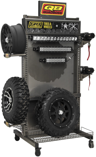 QuadBoss - QuadBoss Wire Shelf for Tire & Rim Display - 505657