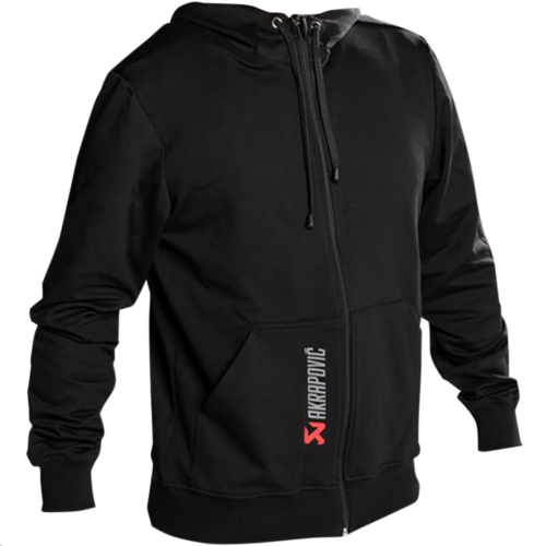 Akrapovic - Akrapovic Zip-Front Hoodie - 801747 - Black - Medium
