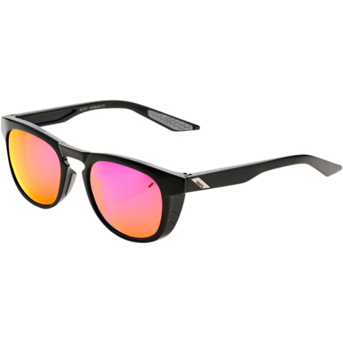 100% - 100% Slent Sunglasses - 61035-001-72 - Black/Purple - OSFA