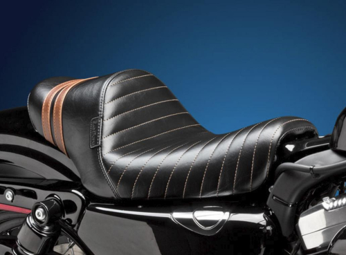 Le Pera - Le Pera Stubs Spoiler Seat - Brown Stripe - LK-416BRN