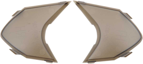 Icon - Icon Side Plate Kit for Variant Helmets - Ghost Carbon - 0133-0735