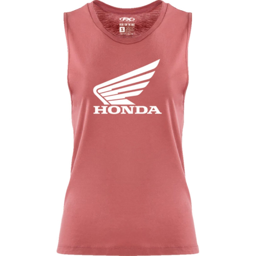 Factory Effex - Factory Effex Honda Wing Womens Tank Top - 27-87356 - Paprika - X-Large