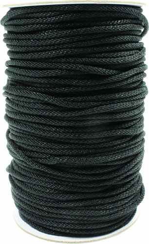 SP1 - SP1 Nylon Starter Rope - Double Braid - Black - 1/8in. Diameter - 05-200-01