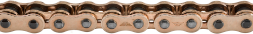 Fly Racing - Fly Racing 420 Non-Sealed Racing Chain - 120 Links - Gold - 420FR-120/G
