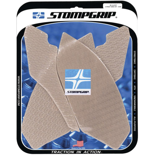 Stompgrip - Stompgrip Icon Tank Kits - Clear - 55-14-0107C