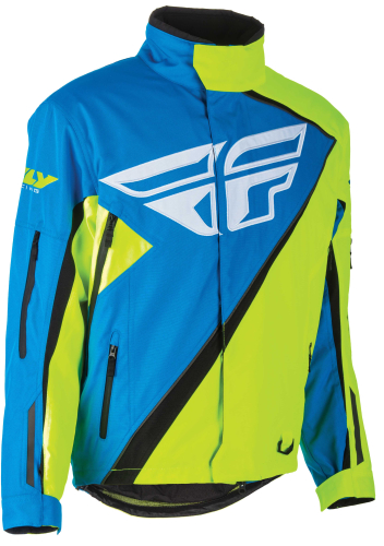 Fly Racing - Fly Racing SNX Pro Jacket - 470-40793X - Blue/Hi-Vis - 3XL