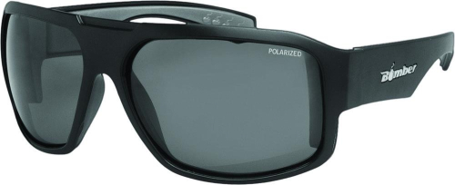Bomber - Bomber Mega Bomb Polarized Floating Sunglasses - M111 - Matte Black / Smoke Lens - OSFM