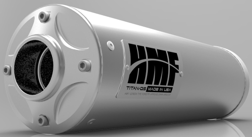 HMF Engineering - HMF Engineering Titan Series Slip-On - Spring Mount - Stainless Steel - 511223687488