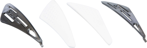 Fly Racing - Fly Racing Front Top Vents for Luxx Helmets - White - 73-88884