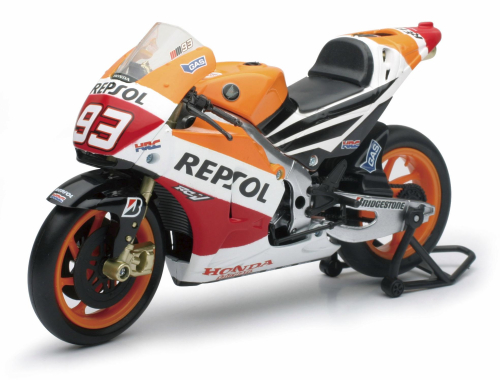 New Ray Toys - New Ray Toys Street Bike 1:12 Scale Motorcycle - Repsol Honda Marc Marquez - 57663