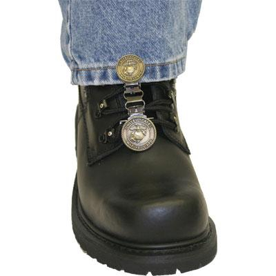 Ryder Clips - Ryder Clips Boot Stirrups for Laced Boots - MCBZL-FC - USMC Bronze - OSFM
