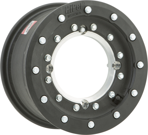 Hiper Wheel - Hiper Wheel Tech 3 ATV Carbon Fiber Wheel - Single Beadlock - 10x5 - 3+2 Offset - 4/144 - Black - 1050-HCF-SBL-BK
