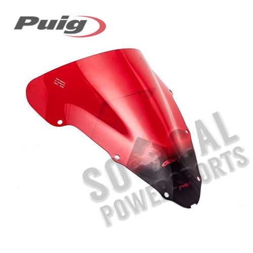PUIG - PUIG Racing Windscreen - Red - 0861R
