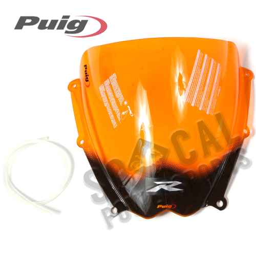 PUIG - PUIG Racing Windscreen - Orange - 4363T